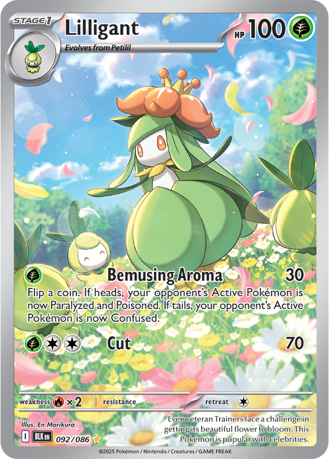 Lilligant 092/086 (Illustration Rare)