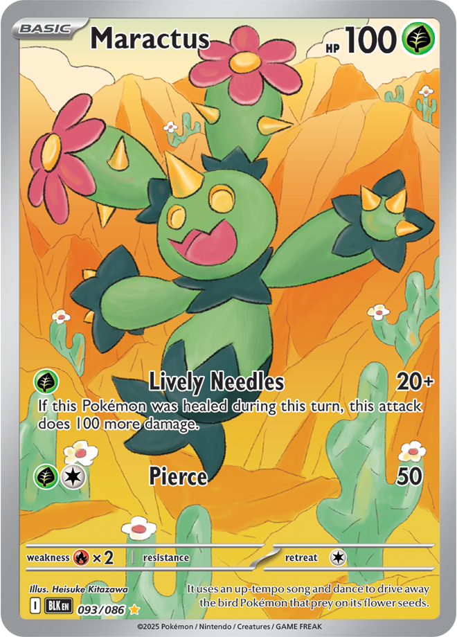 Maractus 093/086 (Illustration Rare)