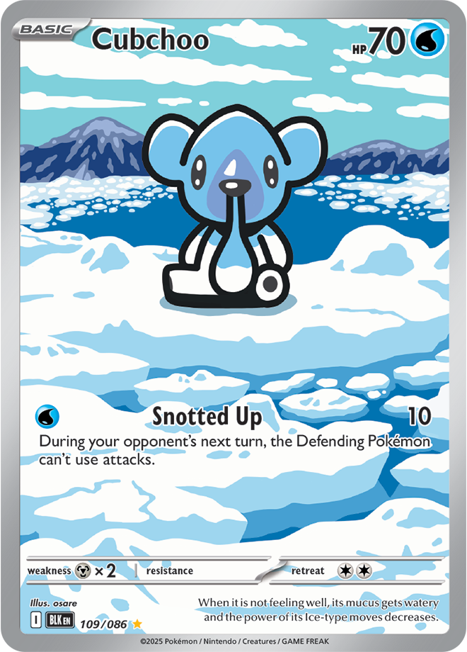 Cubchoo 109/086 (Illustration Rare)