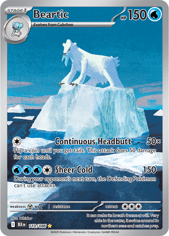 Beartic 110/086 (Illustration Rare)