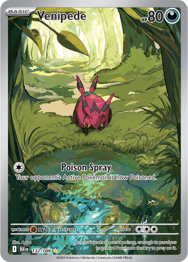 Venipede 132/086 (Illustration Rare)
