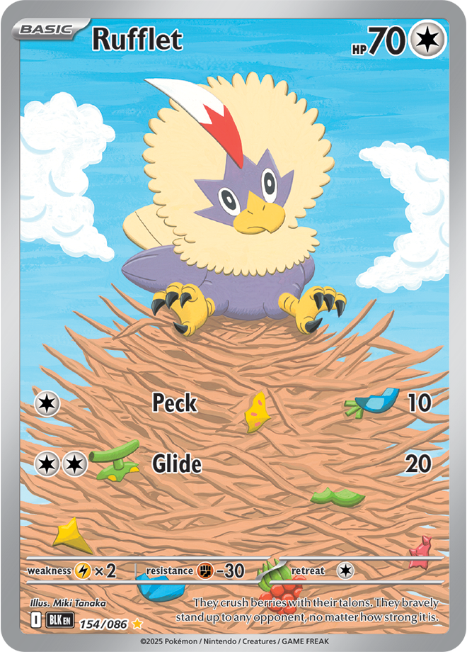 Rufflet 154/086 (Illustration Rare)