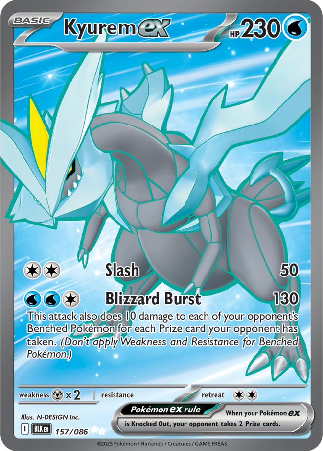 Kyurem ex 157/086 (Ultra Rare)
