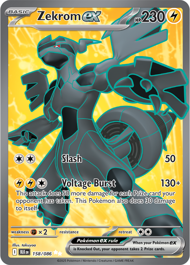 Zekrom ex 158/086 (Ultra Rare)