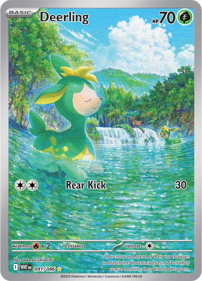 Deerling 091/086 (Illustration Rare)