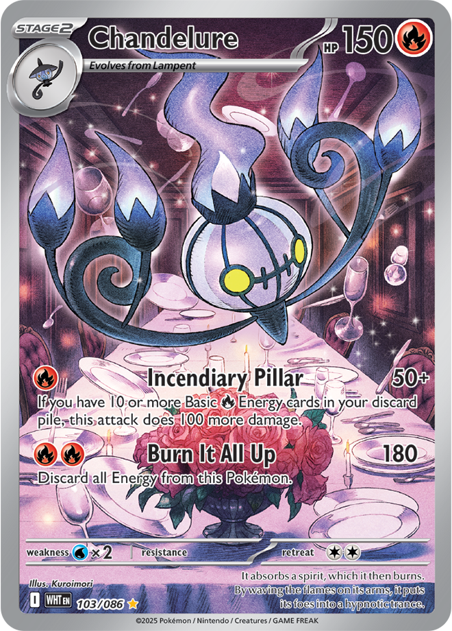 Chandelure 103/086 (Illustration Rare)