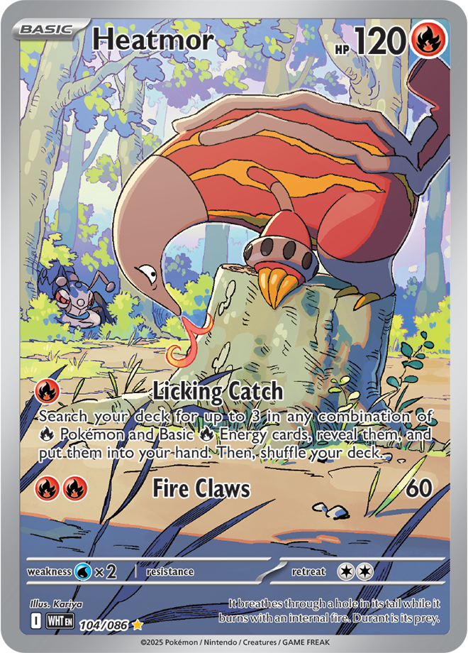 Heatmor 104/086 (Illustration Rare)