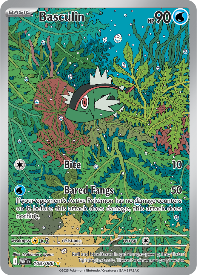 Basculin 108/086 (Illustration Rare)