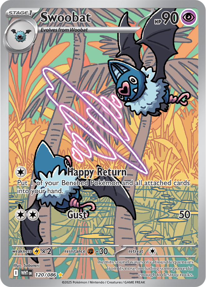 Swoobat 120/086 (Illustration Rare)