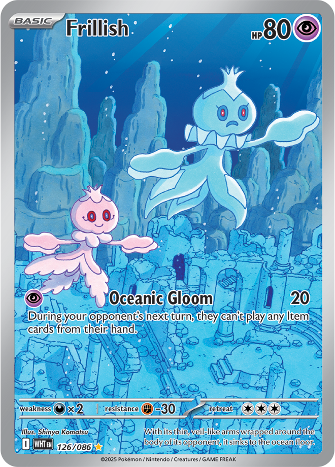 Frillish 126/086 (Illustration Rare)