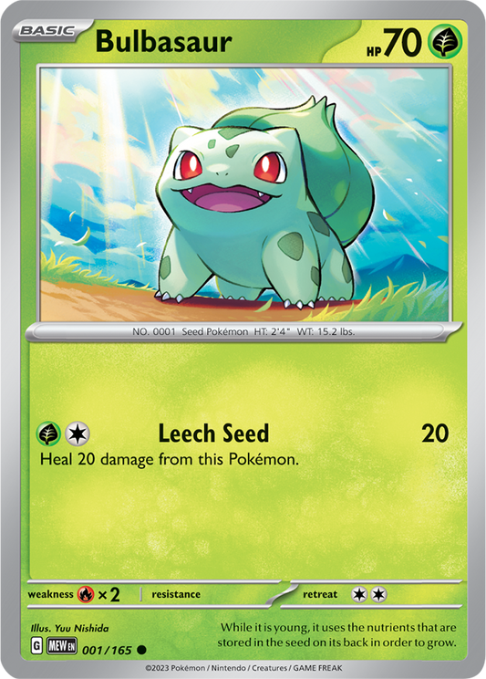 Bulbasaur 001/165