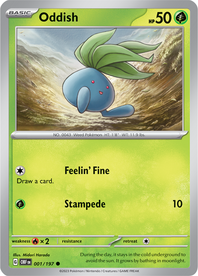 Oddish 001/197