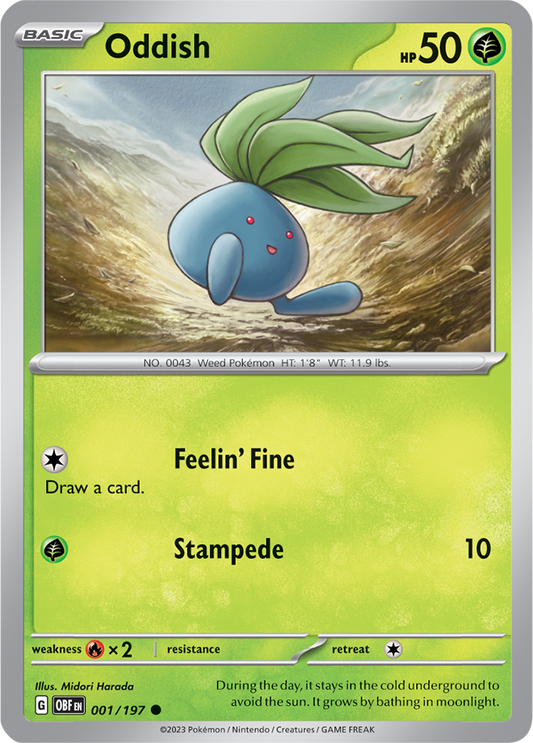 Oddish 001/197