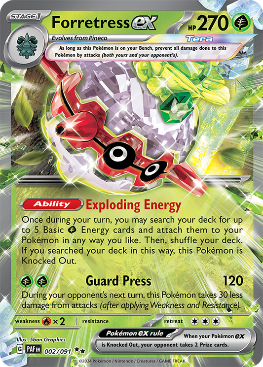 Forretress ex 002/091
