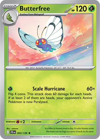Butterfree 003/159
