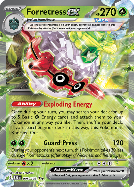 Forretress ex 005/193