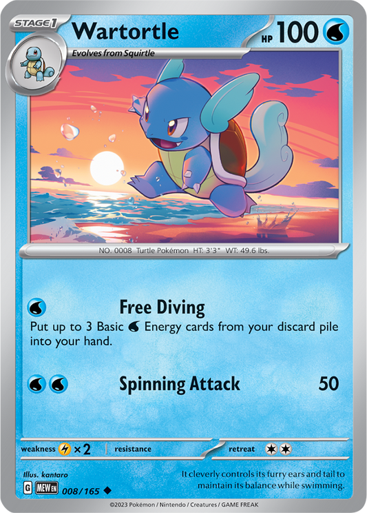 Wartortle 008/165