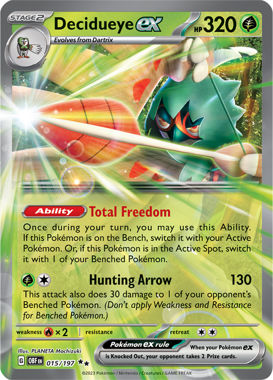 Decidueye ex 015/197