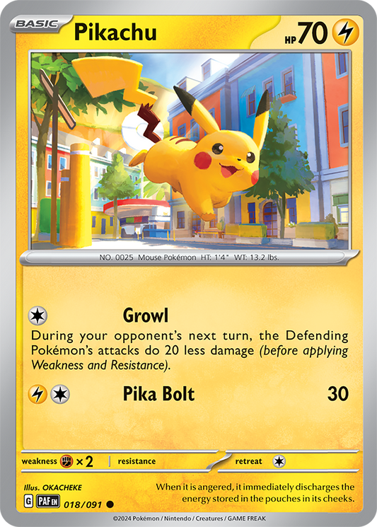 Pikachu 018/091