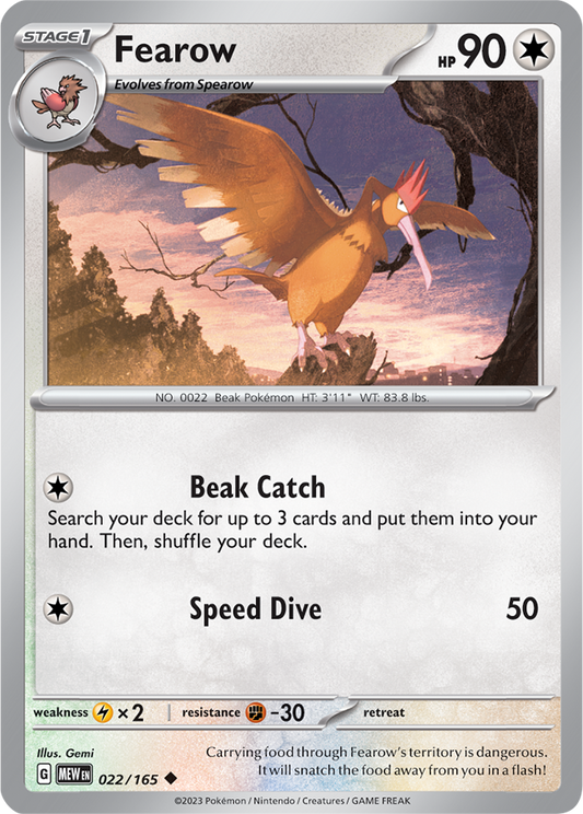 Fearow 022/165