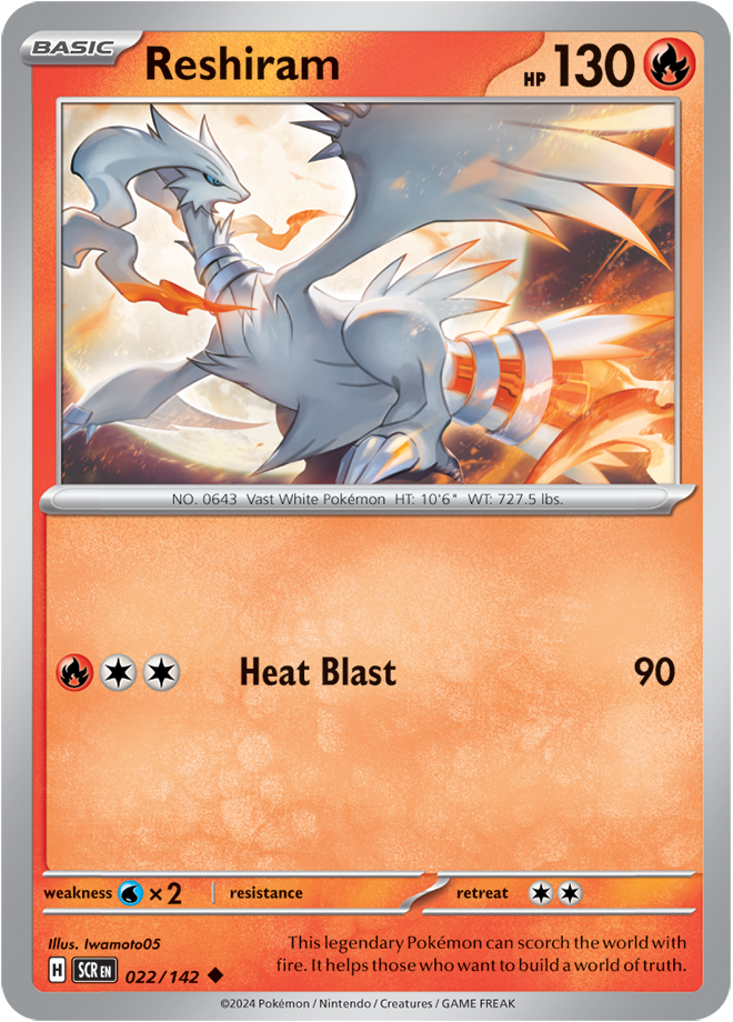 Reshiram 022/142