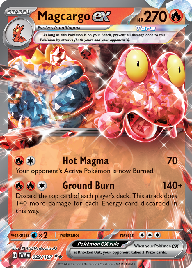 Magcargo ex 029/167