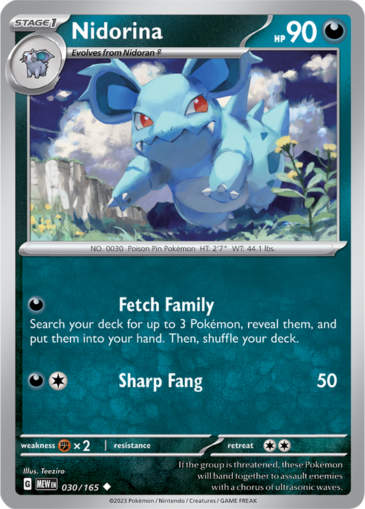 Nidorina 030/165