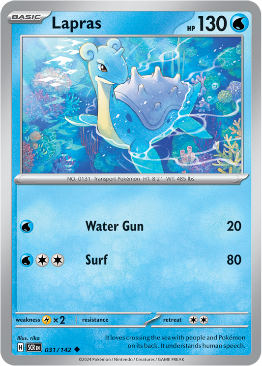 Lapras 031/142