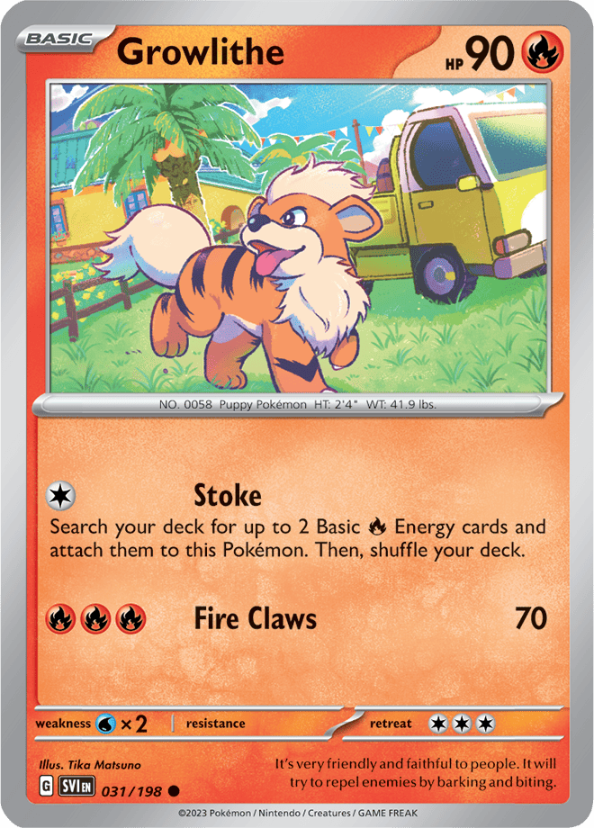 Growlithe 031/198
