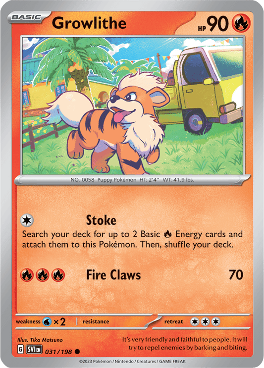 Growlithe 031/198