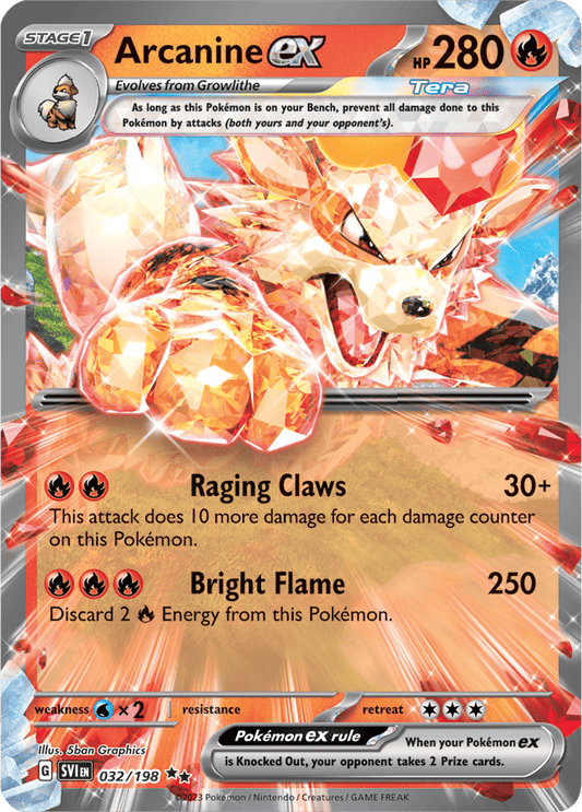 Arcanine ex 032/198