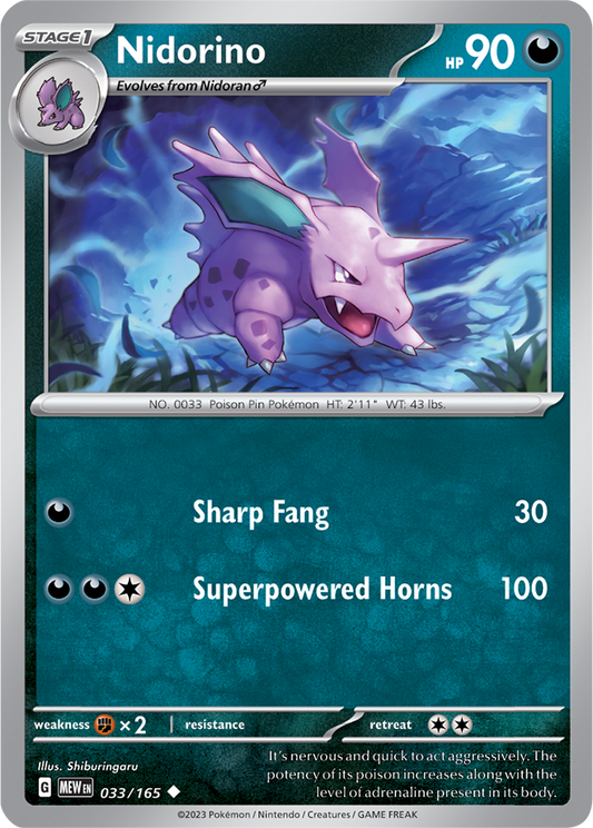 Nidorino 033/165
