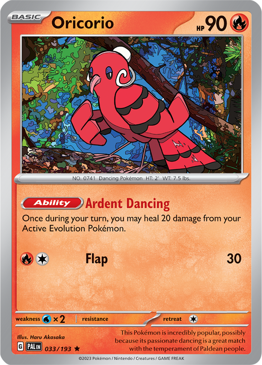 Oricorio 033/193