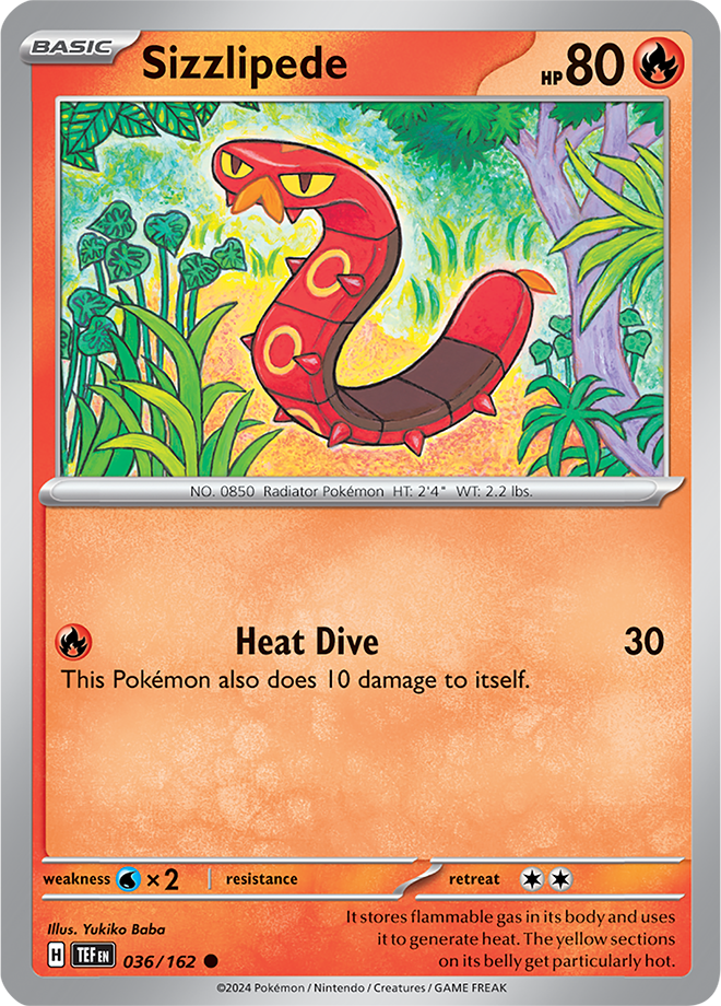 Sizzlipede 036/162