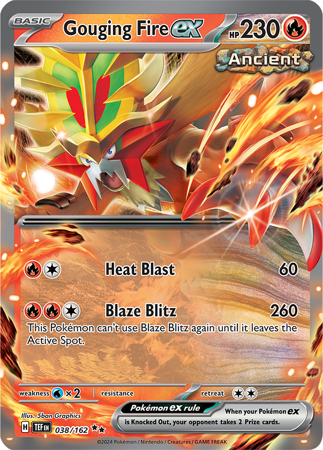 Gouging Fire ex 038/162