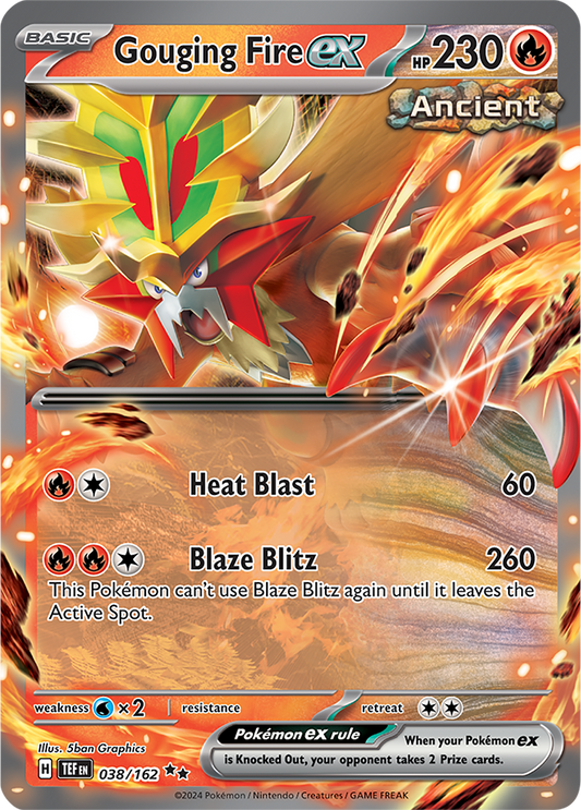 Gouging Fire ex 038/162