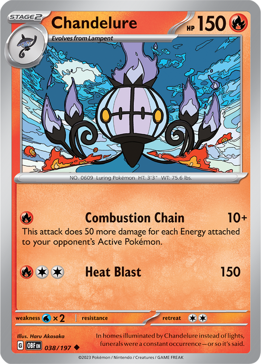 Chandelure 038/197
