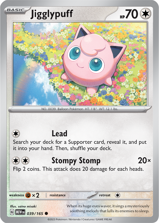 Jigglypuff 039/165
