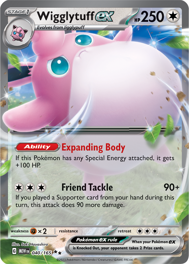 Wigglytuff ex 040/165