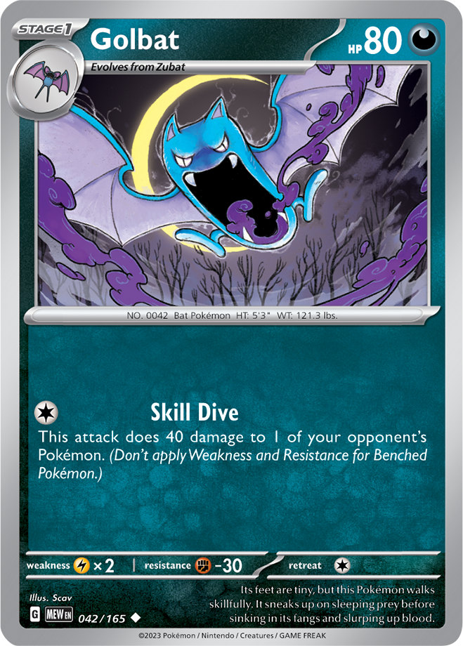 Golbat 042/165