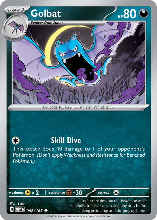 Golbat 042/165