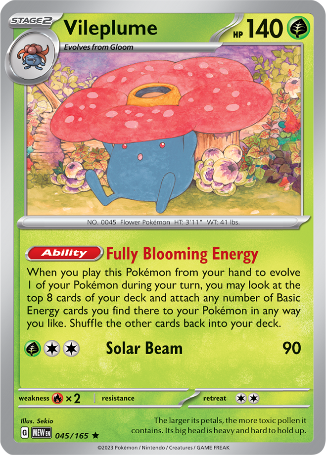 Vileplume 045/165