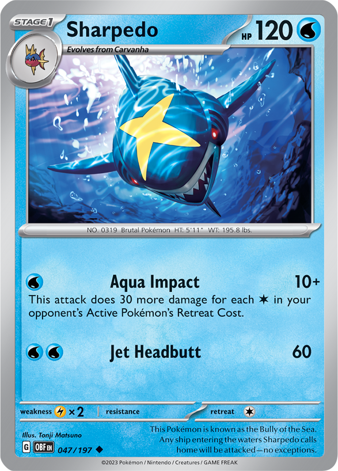 Sharpedo 047/197