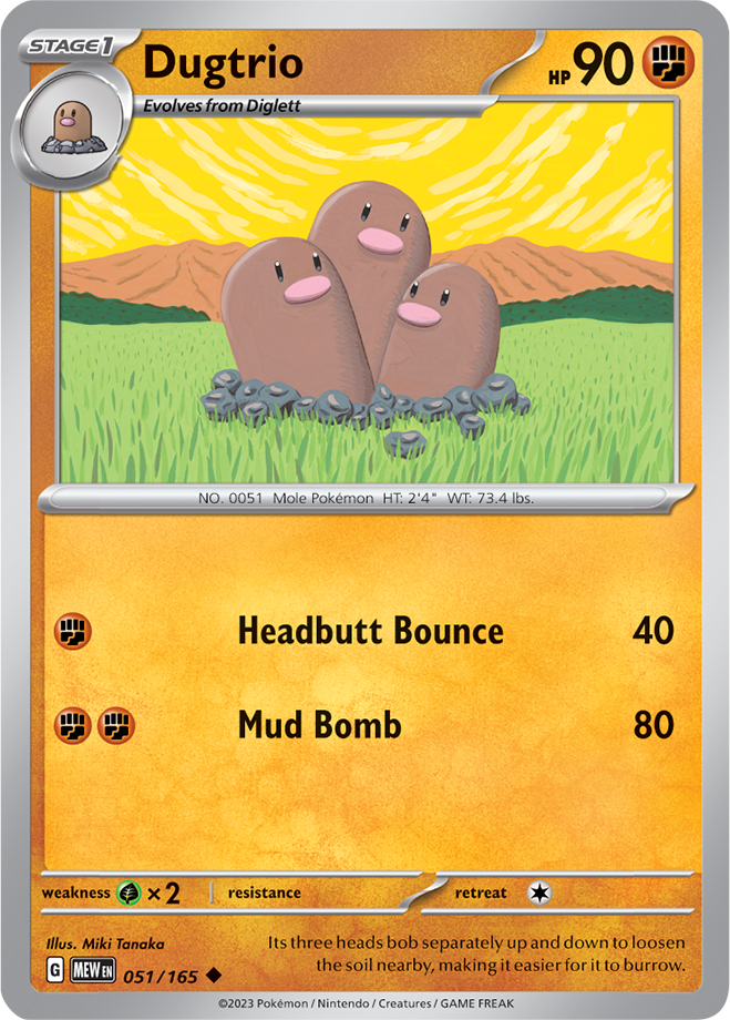 Dugtrio 051/165