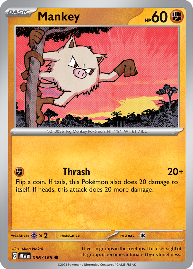 Mankey 056/165