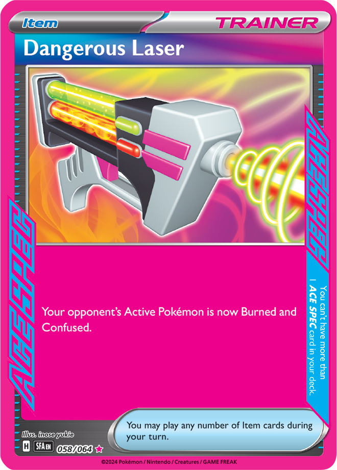 Dangerous Laser 058/064 (ACE SPEC)