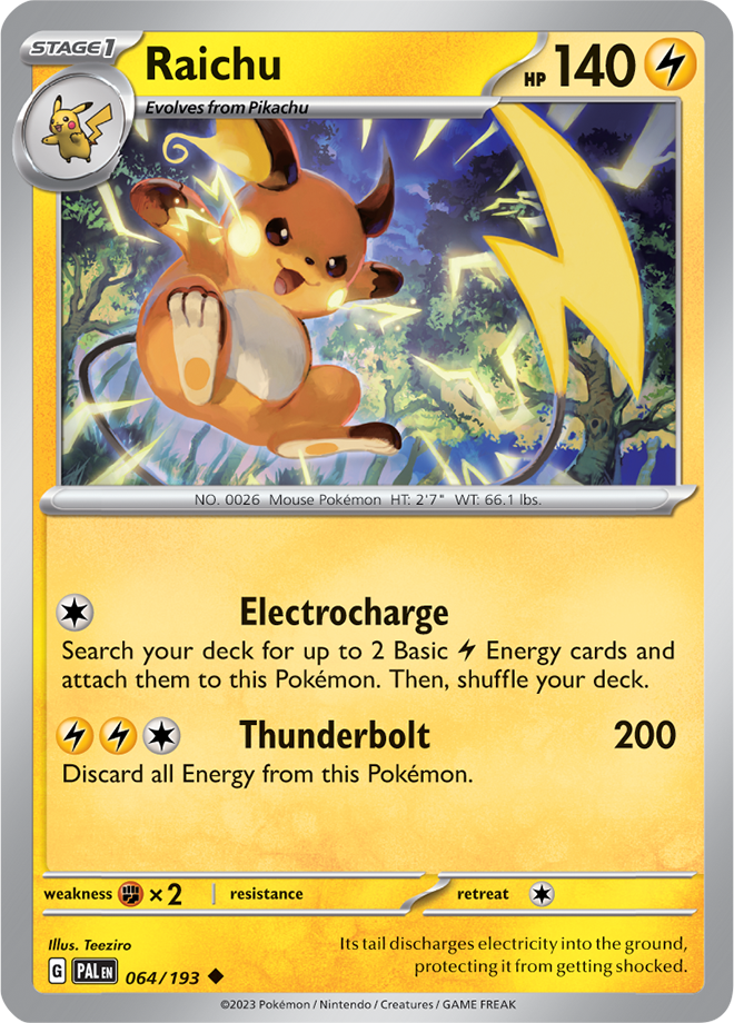 Raichu 064/193