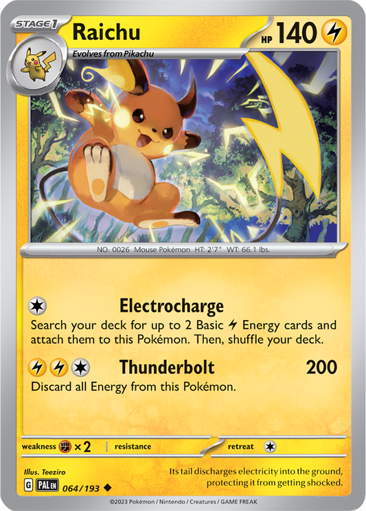 Raichu 064/193