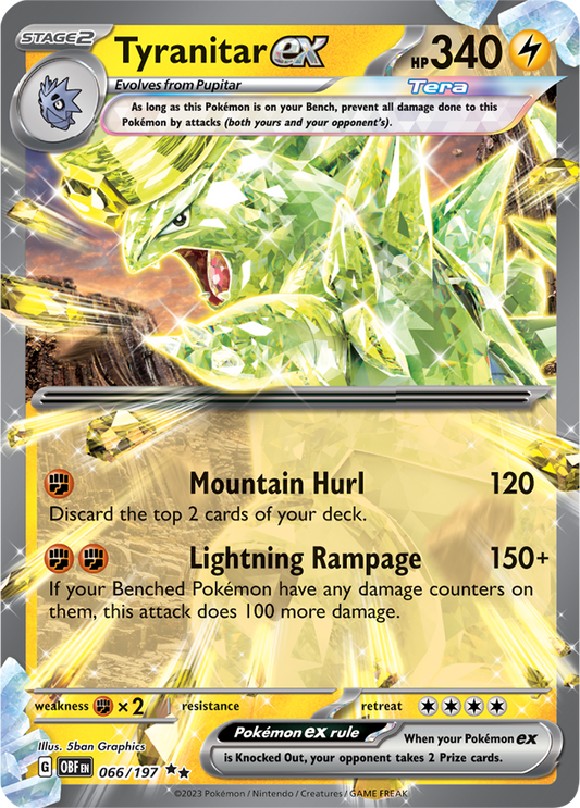 Tyranitar ex 066/197