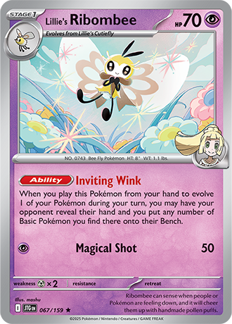 Lillie's Ribombee 067/159